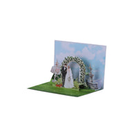 Wedding 90° 3D Pop Up Card
