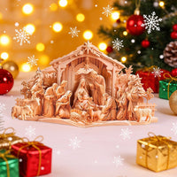 Wood Jesus Ornament