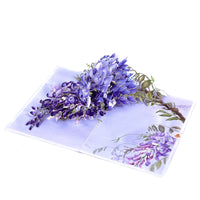 Wisteria Trellis 3D Pop Up Card