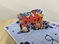 World's Best Dad Greeting Card