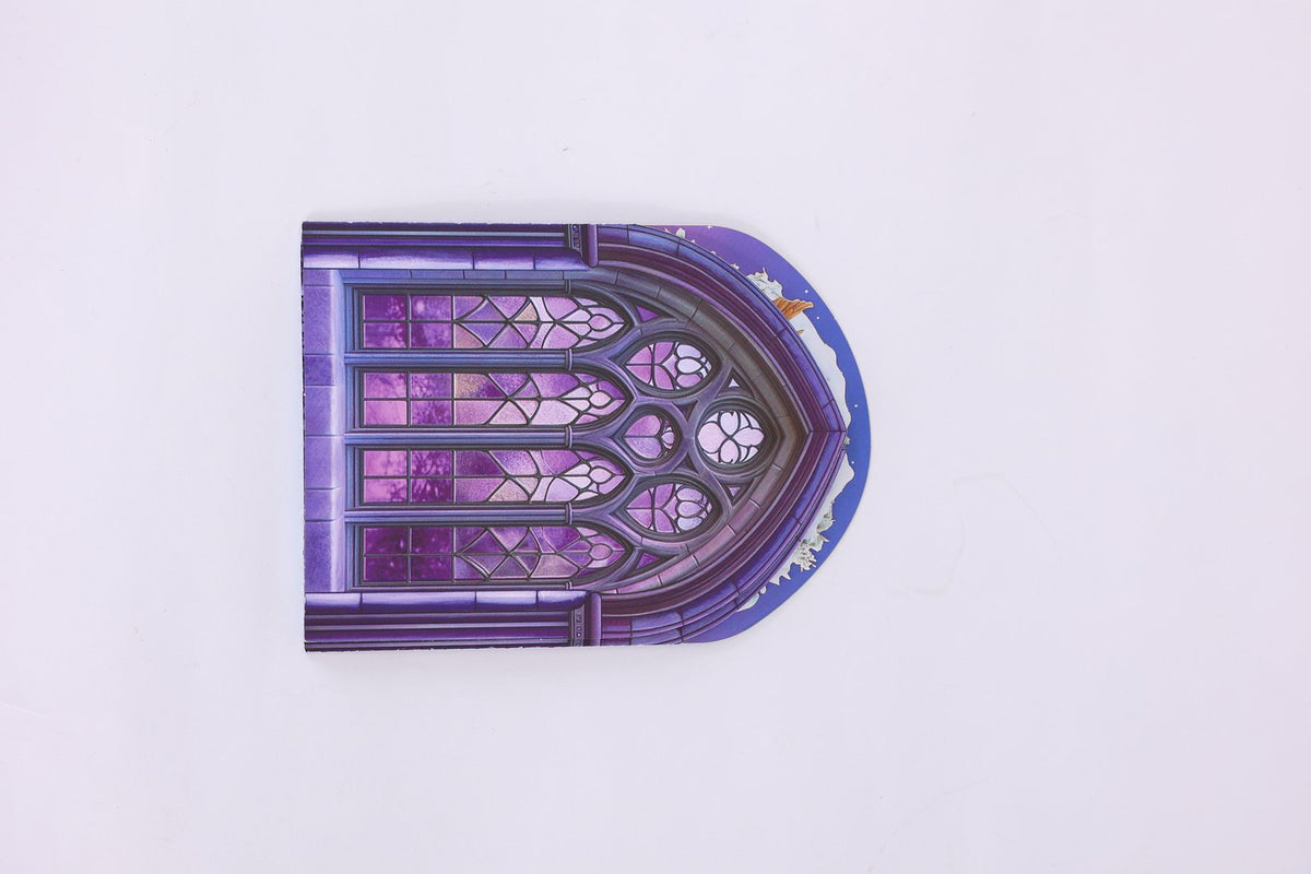 Church Stained Glass Window 3D Pop Up Card
