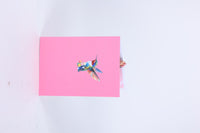 Tulip Hummingbird Greeting Card