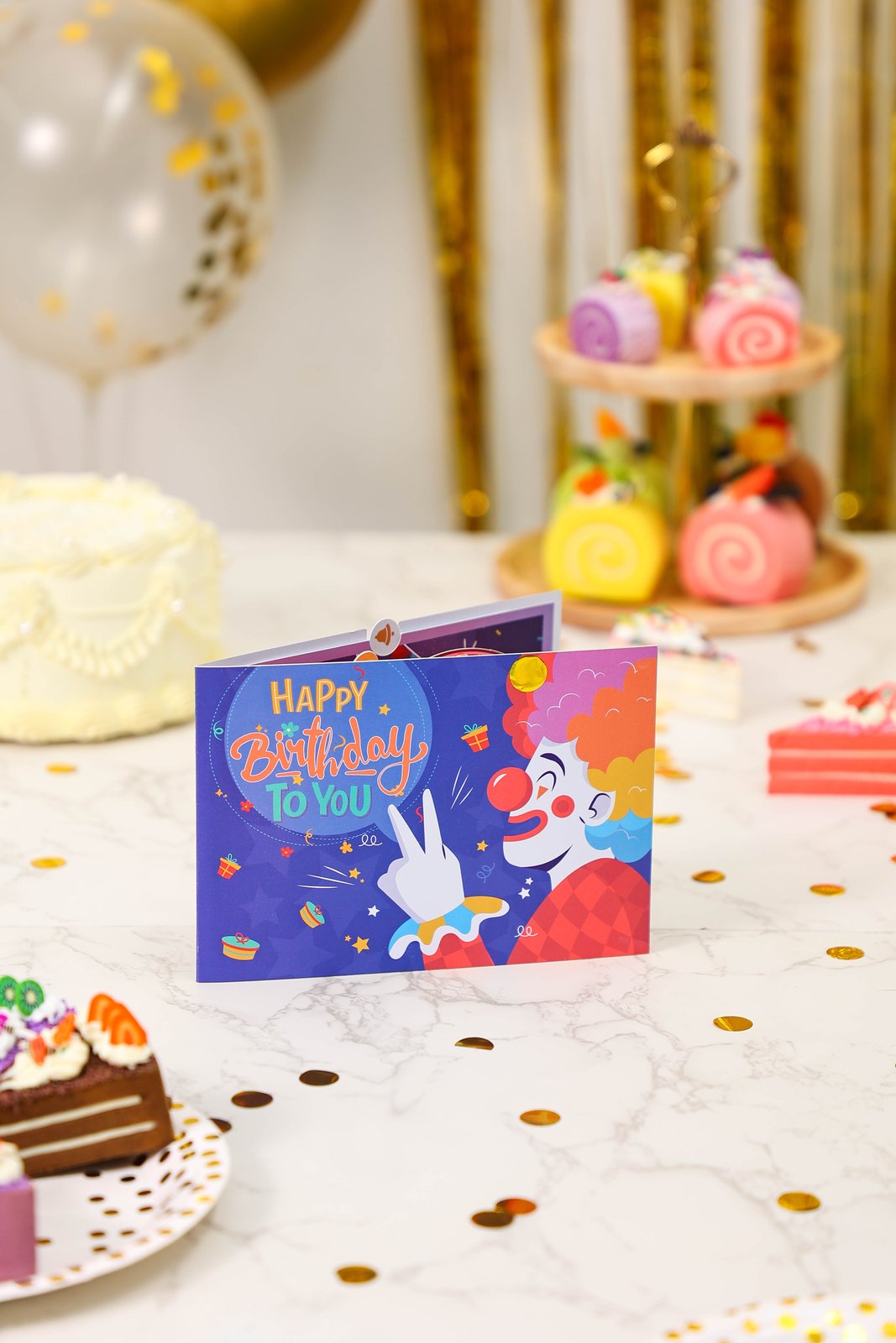 Circus Ferris Wheel 3D Pop Up Card