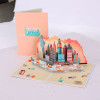 New York City Architecture Pop Up Card