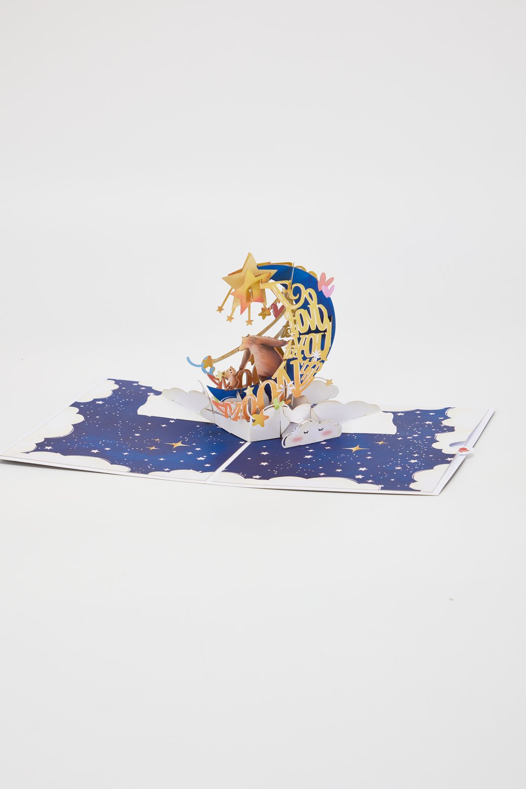 I Love You To The Moon And Back 3D Pop Up Card