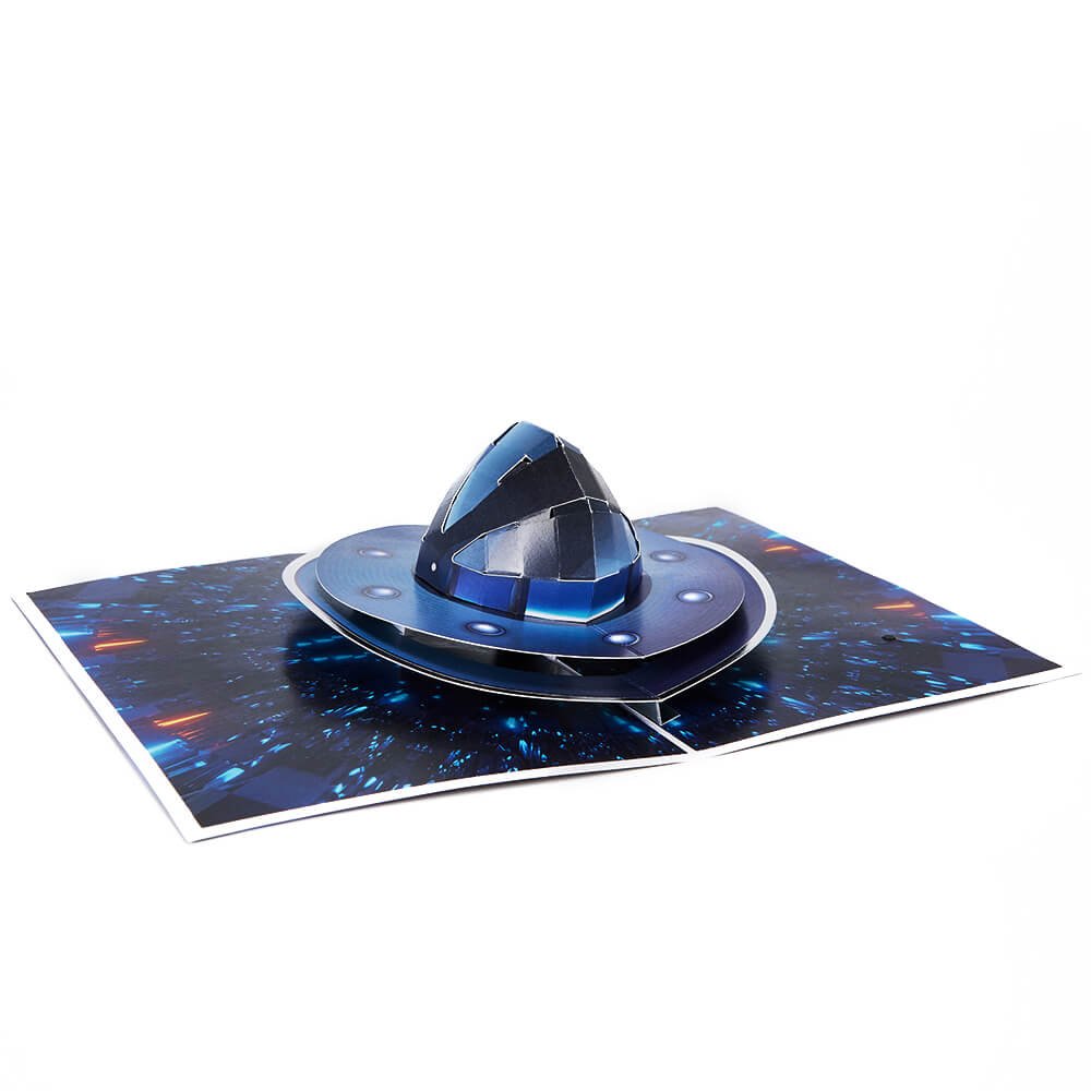 UFO Pop-Up Card