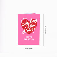 Wholesale Supplier Plush Rose Valentine's Day 3D Pop-Up Greeting Card Romantic Soft Gift