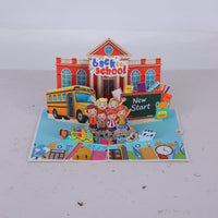 Back To School 3D Pop Up Card