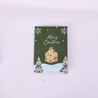 Christmas Tree House Greeting Card