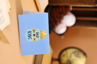 Father's Day Sports Father And Son 90° Greeting Card