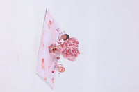 Valentine's Day Pig Hot Air Balloon 3D Pop Up Card