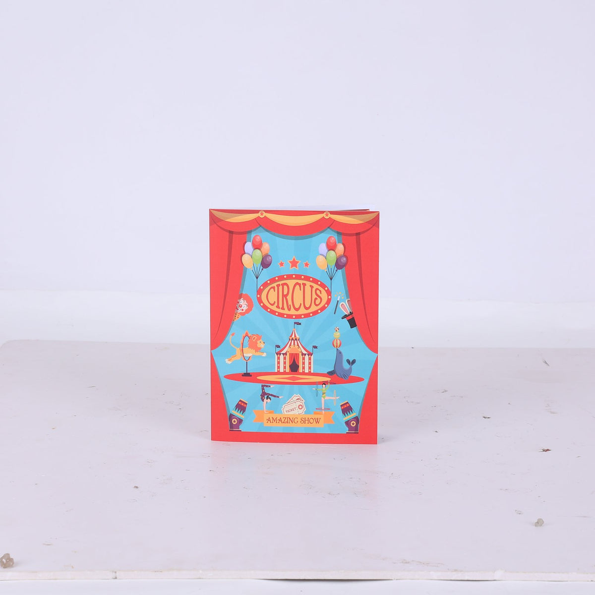 Circus Pop Up Card