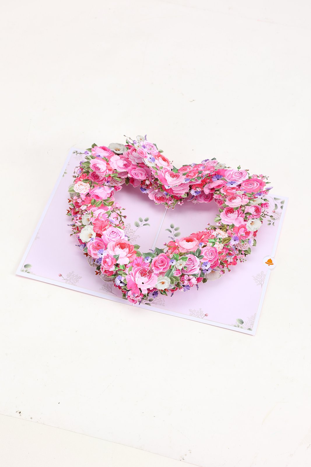 Rose Heart Greeting Card