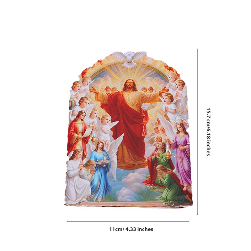 Nativity Double Door Card