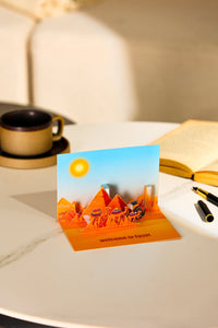 Egypt Scenery 3D Pop Up Card
