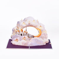 Eid Mubarak Happy Temple Greeting Card