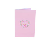 Heart Wedding 3D Pop Up Card