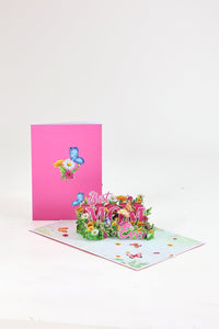 Best Mom Ever Butterfly Greeting Card
