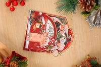 Christmas Snowman Family 3D Pop Up Card
