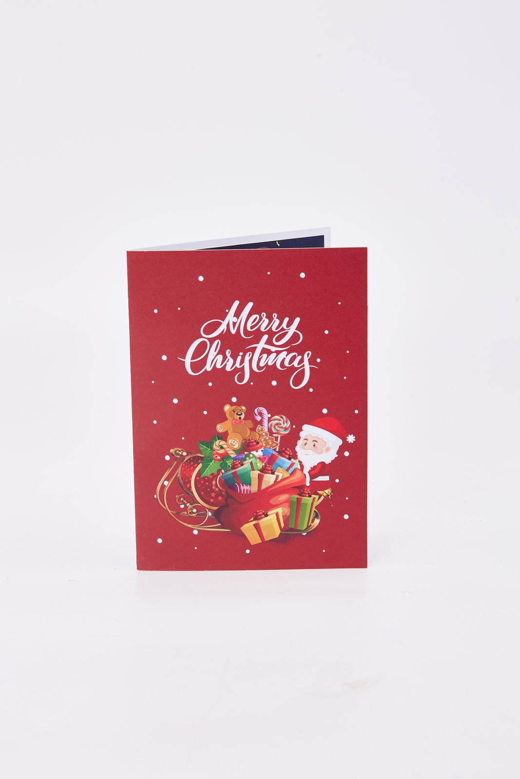 Flying Sleigh Car 3D Pop Up Card