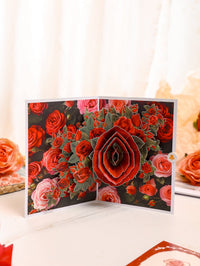 Rose 3D Pop Up Card