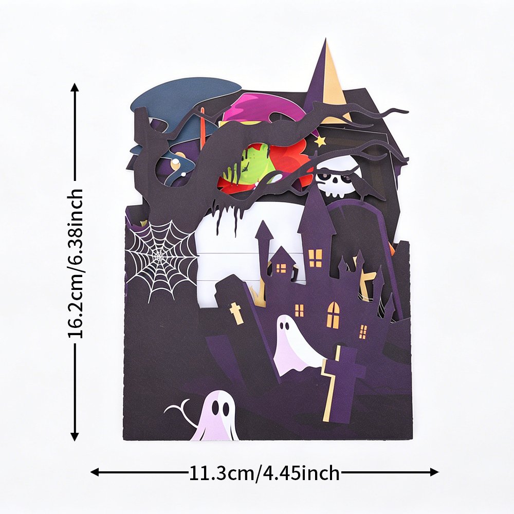 Halloween Double Door 3D Pop Up Card