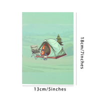 Camping Pop Up Card