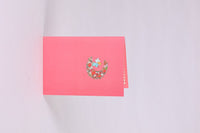 Angel Crescent Moon Greeting Card