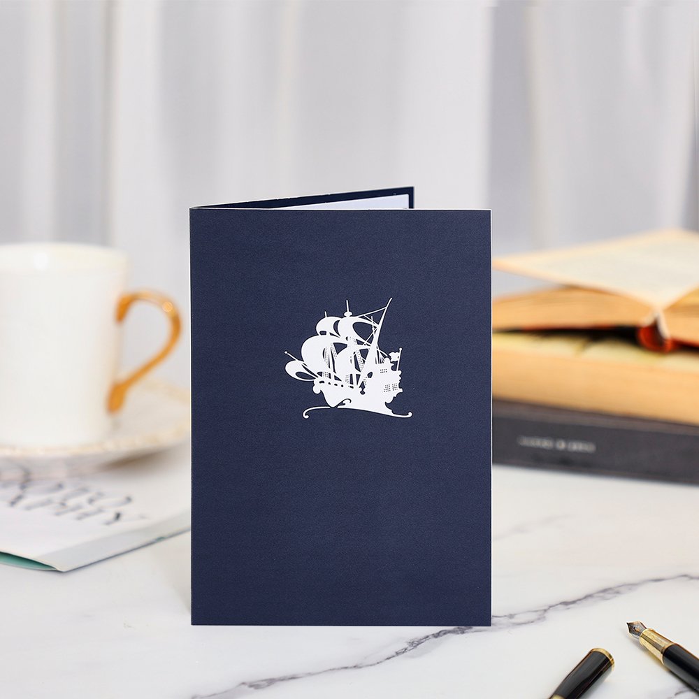 Sailboat 3D Pop Up Card