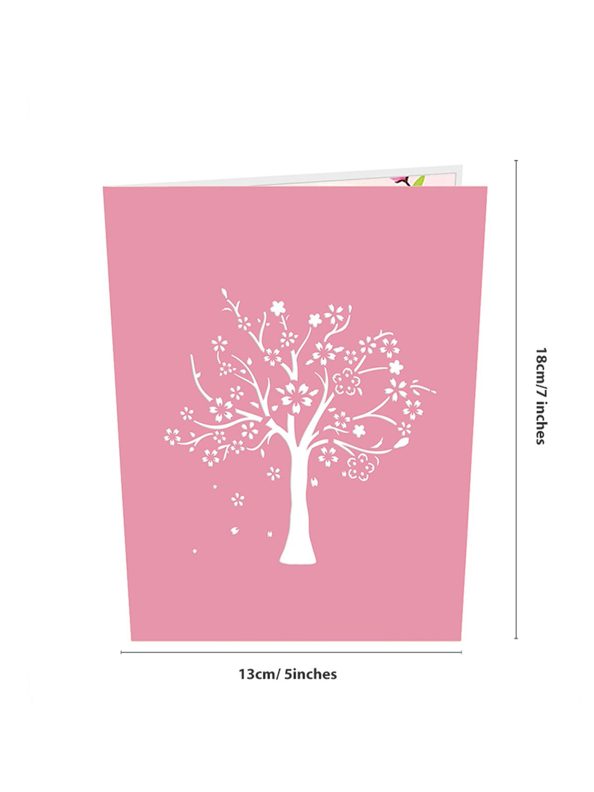 Cherry Blossom Tree 3D Pop Up Card