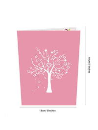 Cherry Blossom Tree 3D Pop Up Card