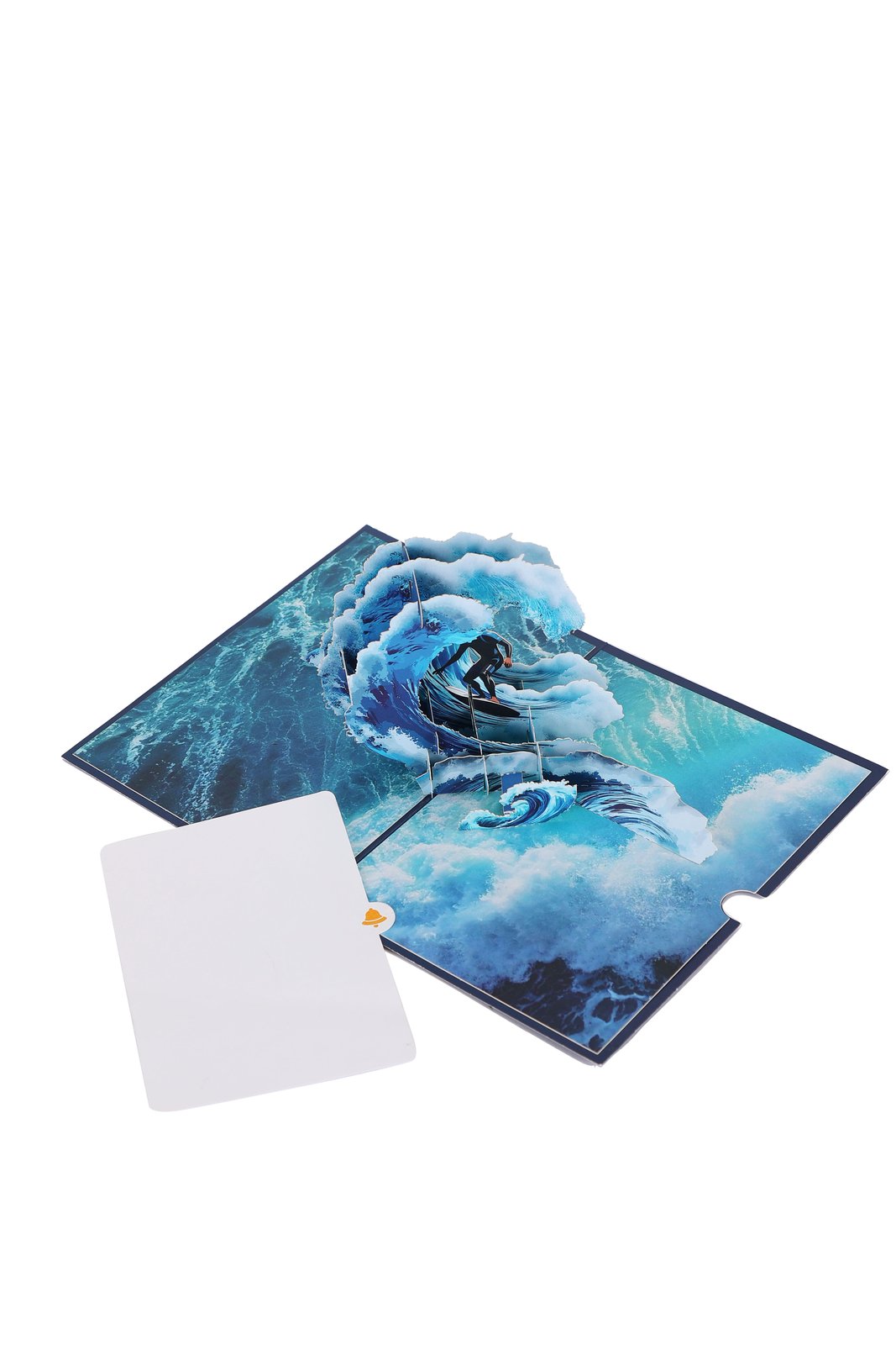 Seaside Surfing 3D Pop Up Card