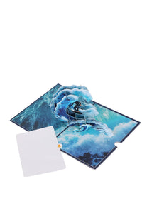 Seaside Surfing 3D Pop Up Card