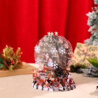 Christmas Crystal Ball 3D Pop Up Card