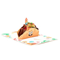 Taco Happy Birthday Greeting Card
