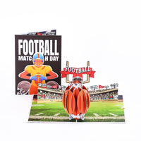 Football 3D Pop Up Card