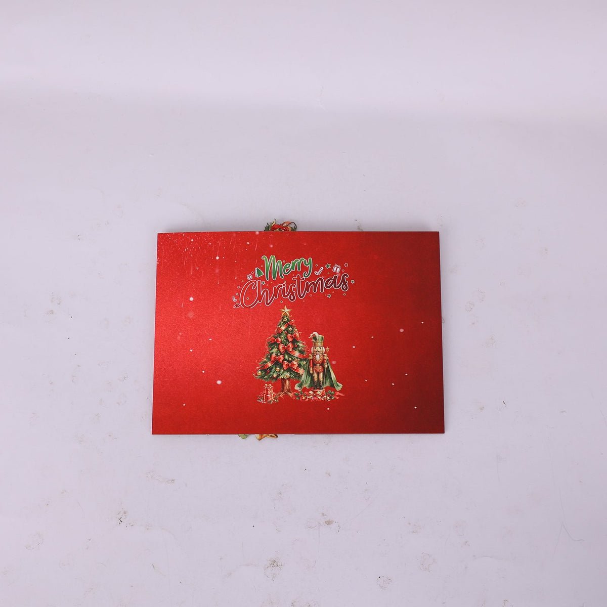 Nutcracker Christmas Tree Greeting Card