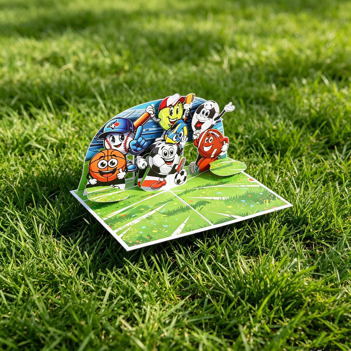 Sports Pop Up Card