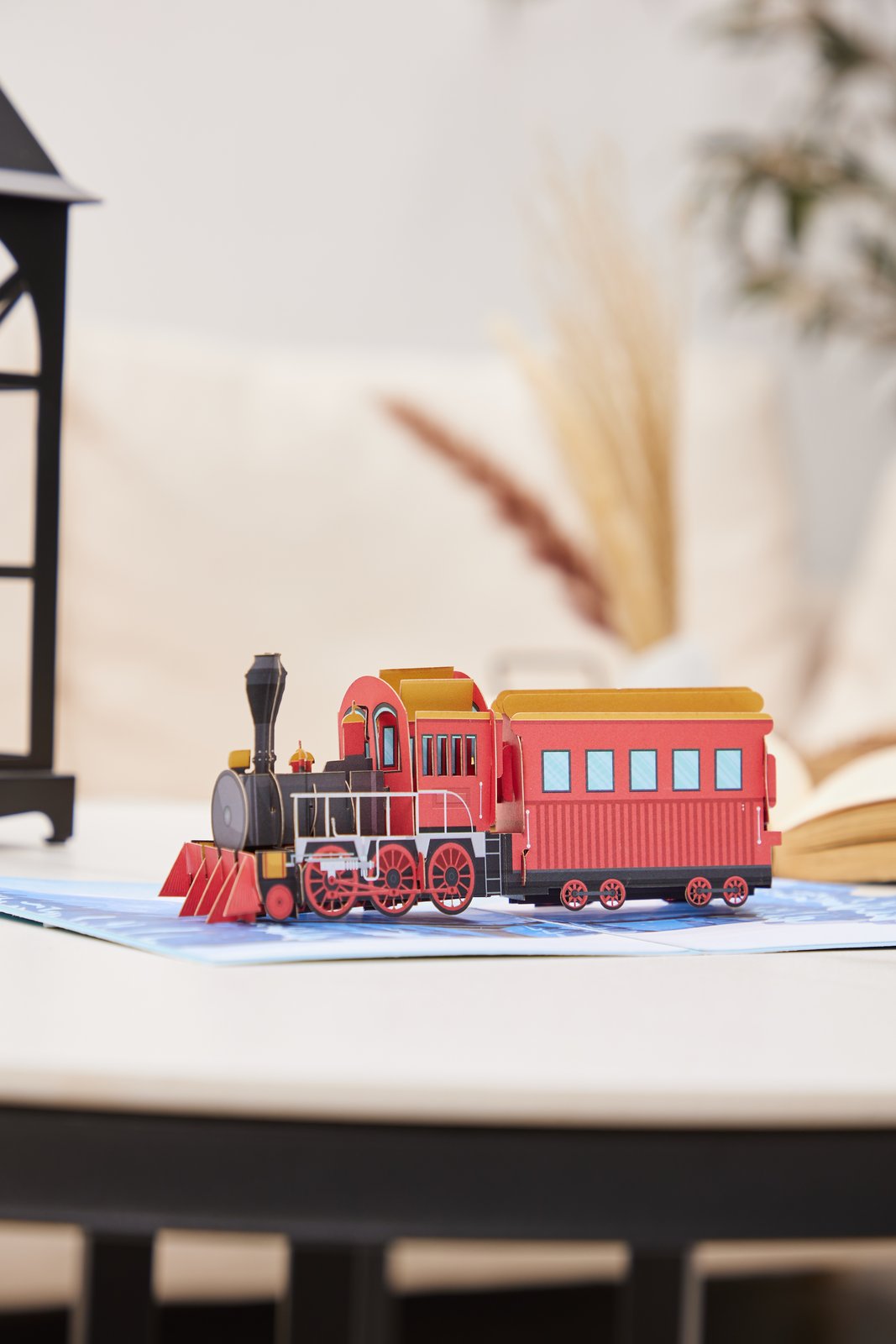 Steam Train Pop Up Card