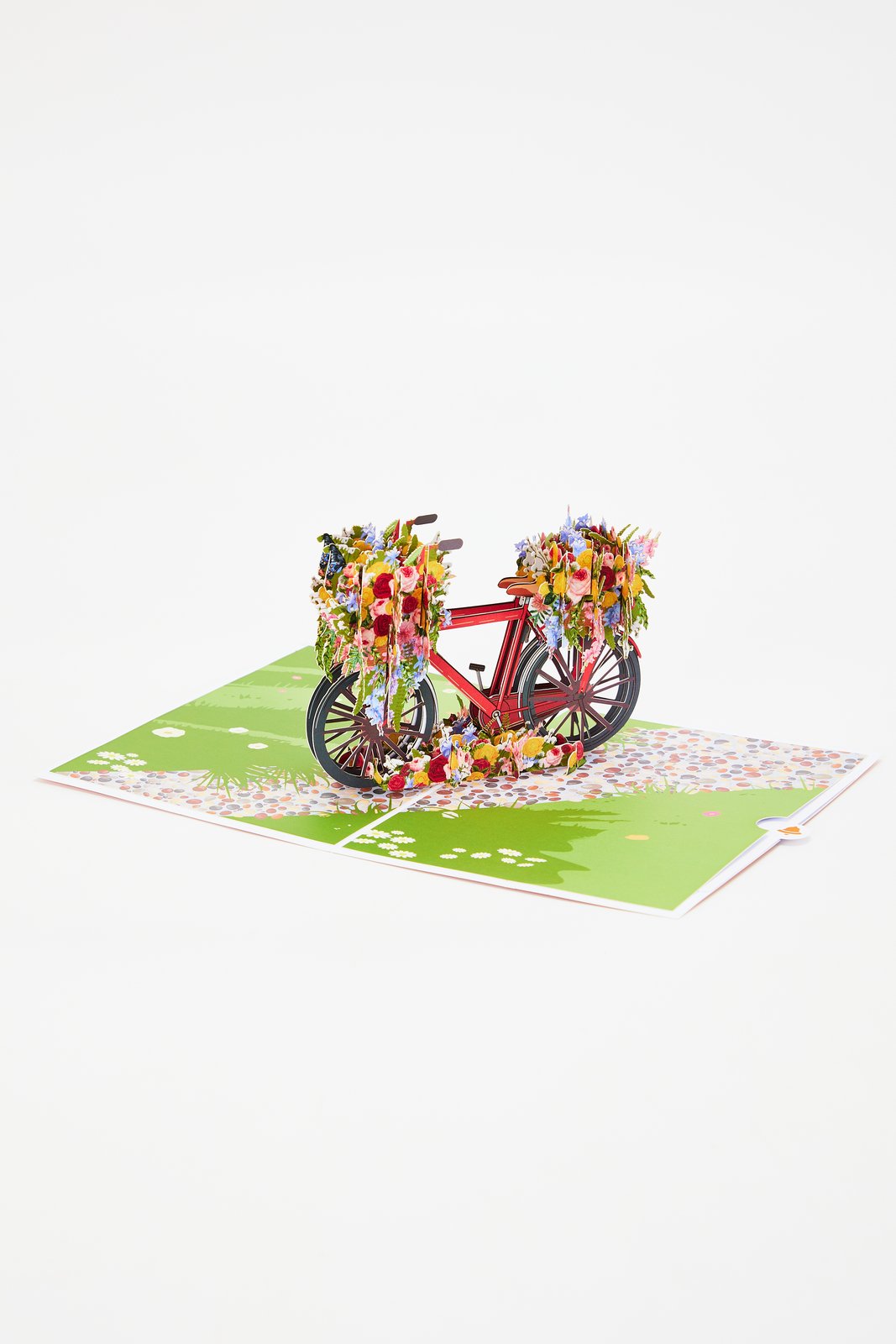 Flower Bicycle Greeting Card A3 Giant