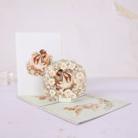 Flower Nativity Greeting Card