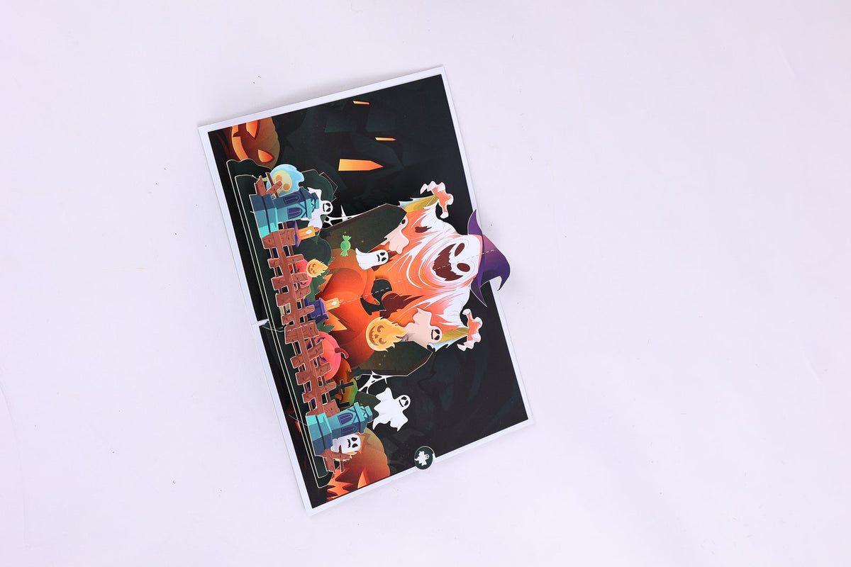 Halloween Ghost Greeting Card