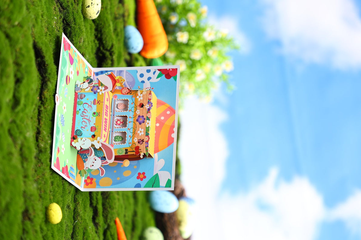 Easter Game Console Pop Up Card