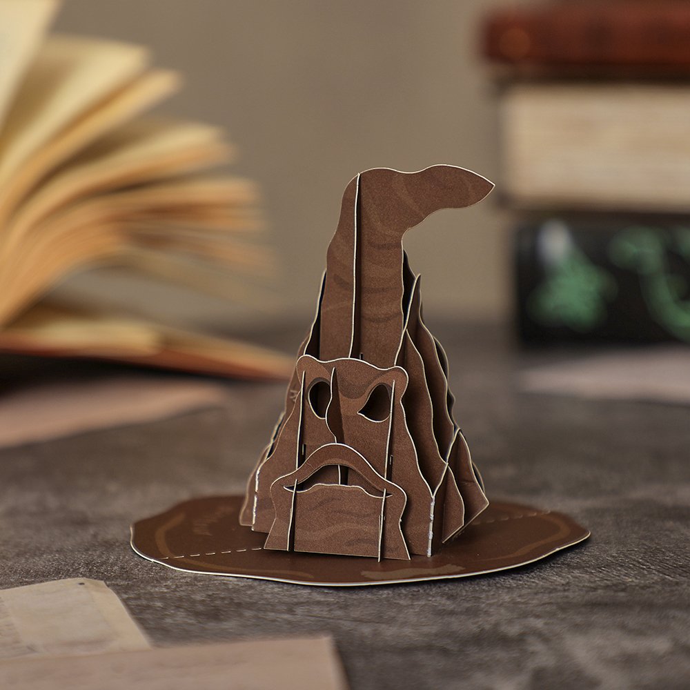 Wizard Hat Kraft Flip Pop Up Card