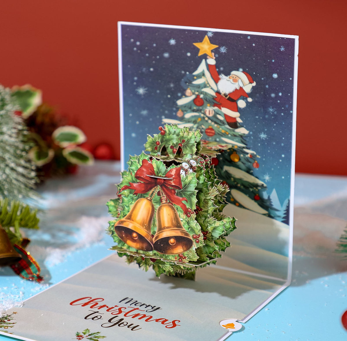 Christmas Bell Greeting Card