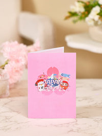 City Cityscape Greeting Card Tokyo