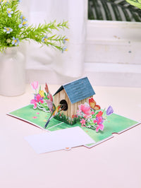 Hummingbird House Greeting Card