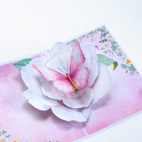 Camellia 3D Pop Up Card