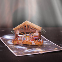 Nativity Watercolor Greeting Card
