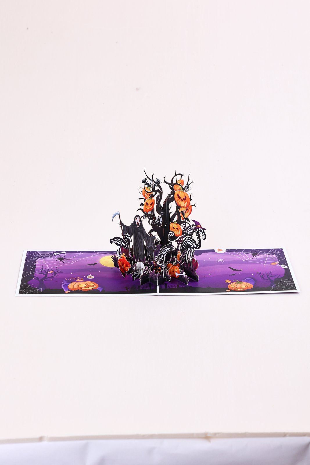 Grim Reaper Halloween Greeting Card
